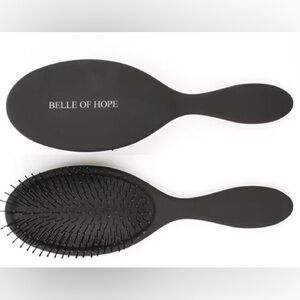 BELLE OF HOPE Black Paddle Hair Brush